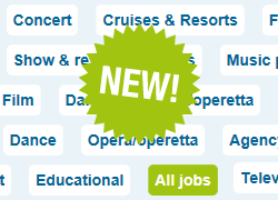 Introducing Job categories and Profession groups - Job categories and profession groups - News on StagePool.com